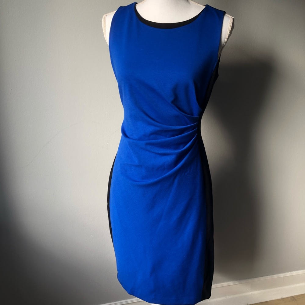 Tahari Color Block Dress